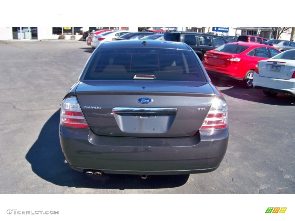 2008 Taurus SEL - Alloy Grey Metallic / Camel photo #6