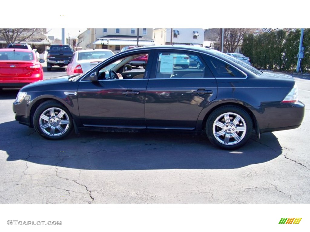 2008 Taurus SEL - Alloy Grey Metallic / Camel photo #8