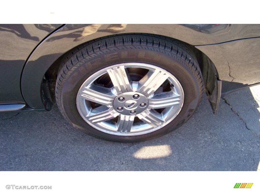 2008 Taurus SEL - Alloy Grey Metallic / Camel photo #9
