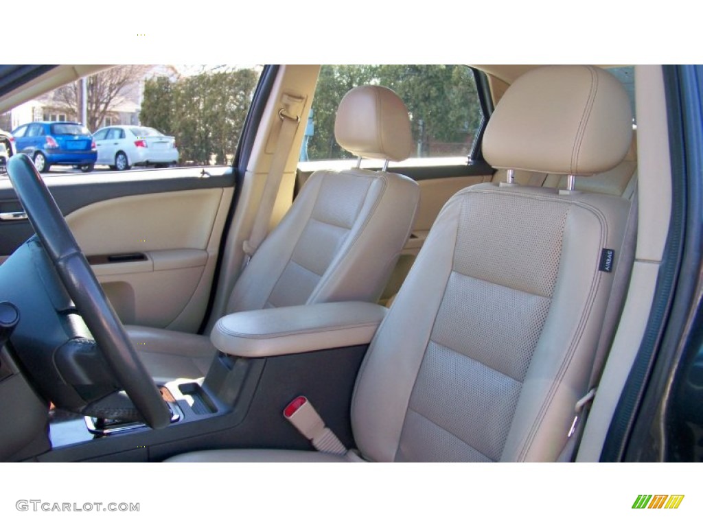 2008 Taurus SEL - Alloy Grey Metallic / Camel photo #12