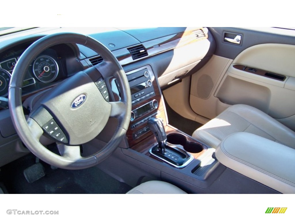 2008 Taurus SEL - Alloy Grey Metallic / Camel photo #13