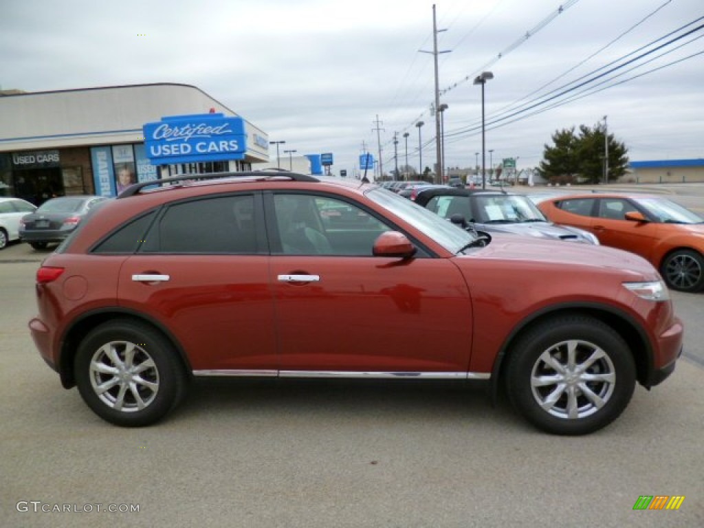 Autumn Copper Metallic 2007 Infiniti FX 35 AWD Exterior Photo #91529592