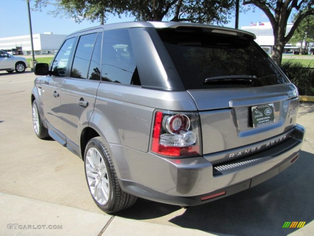 2011 Range Rover Sport HSE LUX - Stornoway Grey Metallic / Ebony/Ebony photo #8