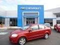 2010 Sport Red Chevrolet Aveo LT Sedan  photo #1