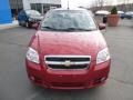 2010 Sport Red Chevrolet Aveo LT Sedan  photo #8