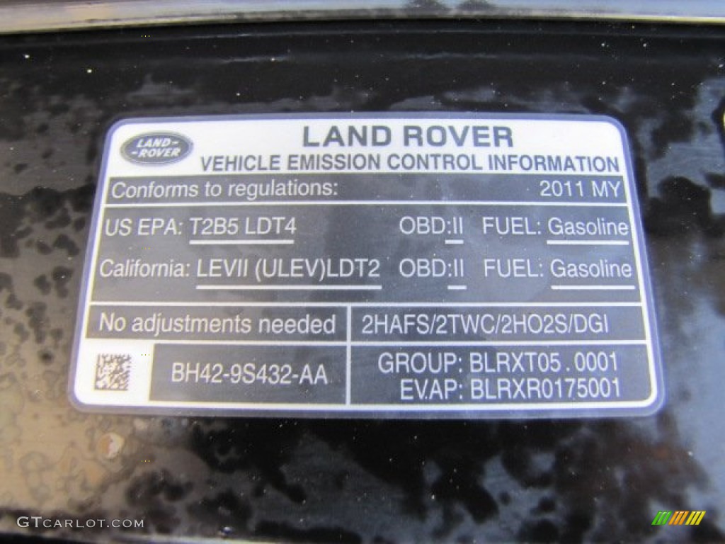 2011 Range Rover Sport HSE LUX - Stornoway Grey Metallic / Ebony/Ebony photo #64