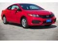 Crimson Pearl 2014 Honda Civic LX Coupe