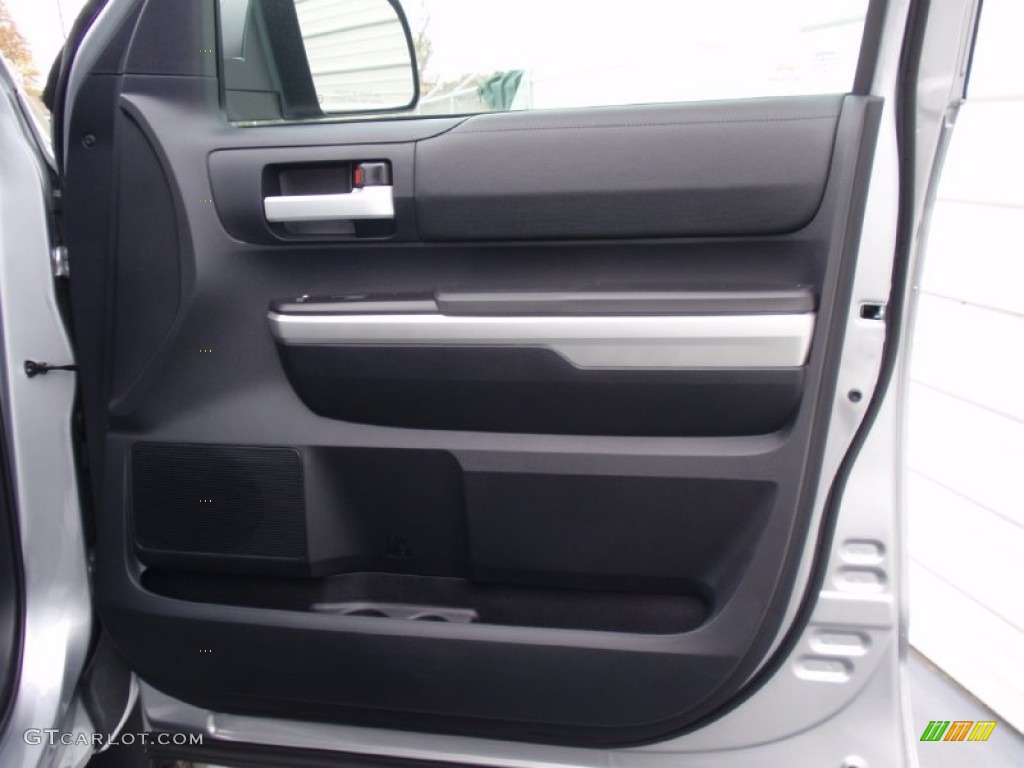 2014 Toyota Tundra TSS CrewMax Graphite Door Panel Photo #91534397