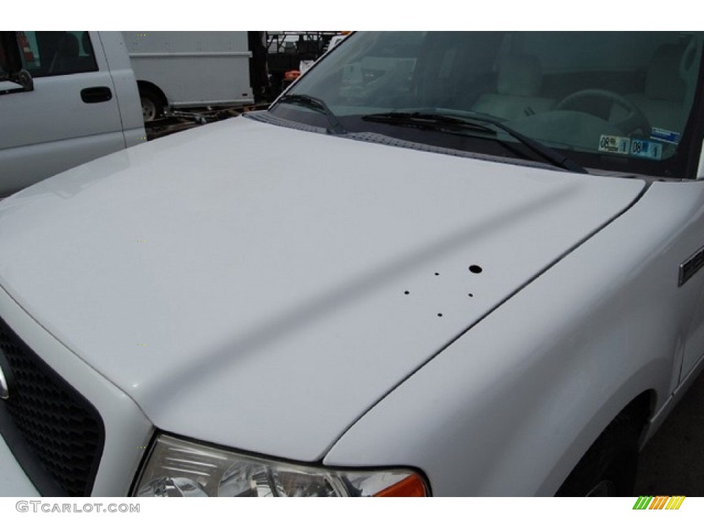 2006 F150 XLT Regular Cab - Oxford White / Flint photo #10