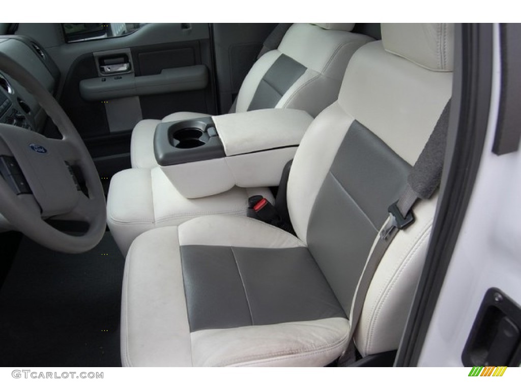 2006 F150 XLT Regular Cab - Oxford White / Flint photo #16