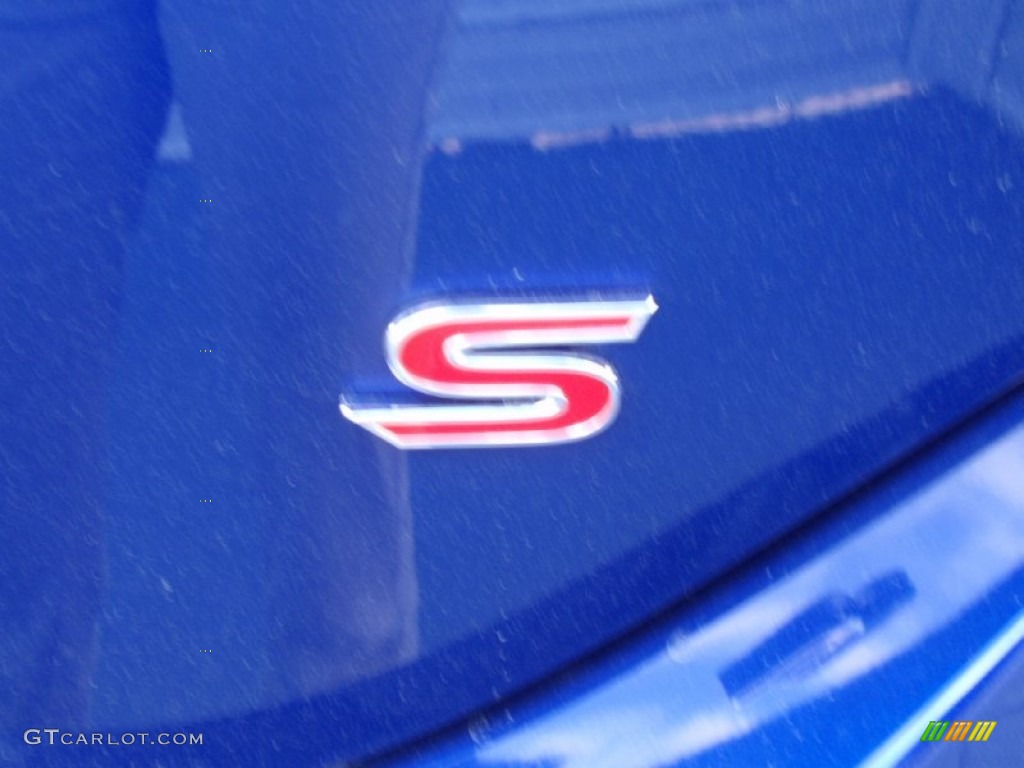 2014 Corolla S - Blue Crush Metallic / Black photo #15