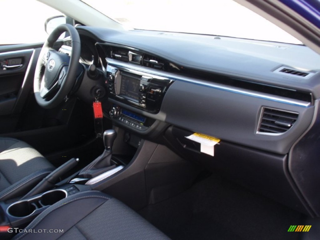 2014 Corolla S - Blue Crush Metallic / Black photo #18