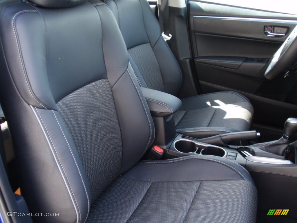 2014 Corolla S - Blue Crush Metallic / Black photo #19