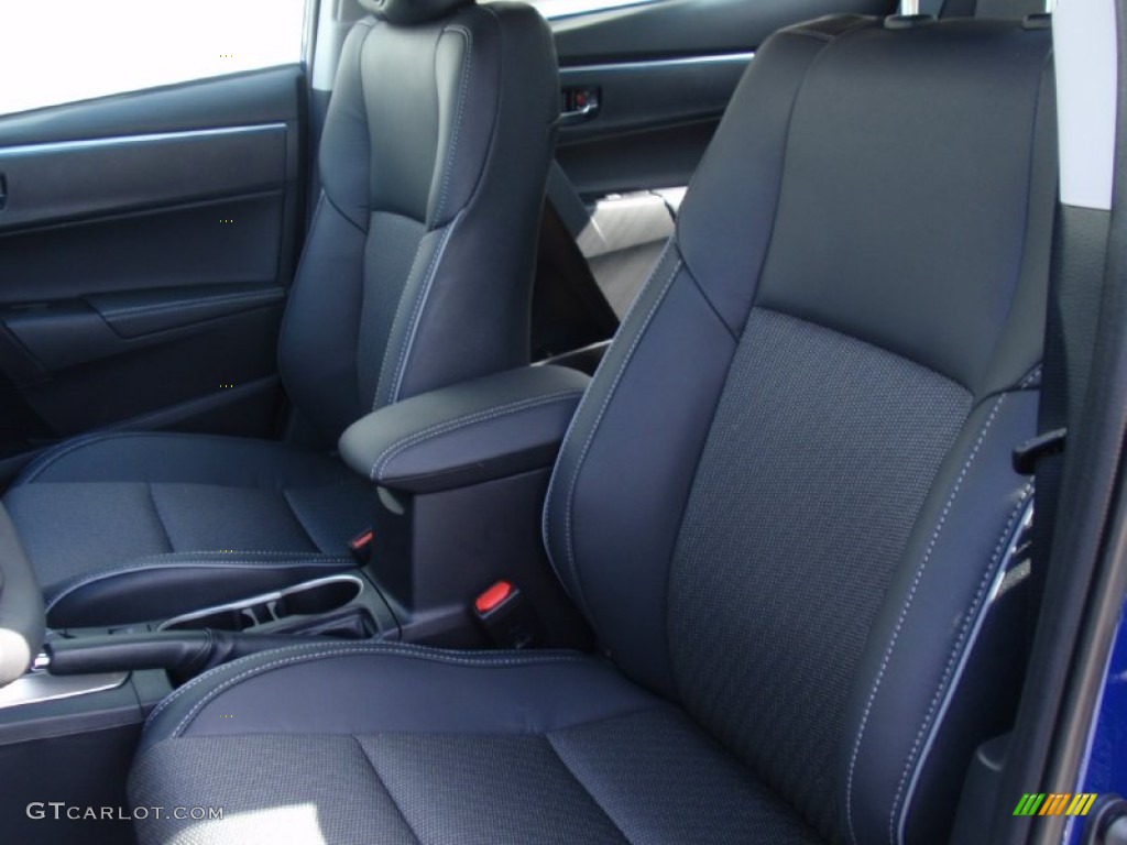 2014 Corolla S - Blue Crush Metallic / Black photo #26