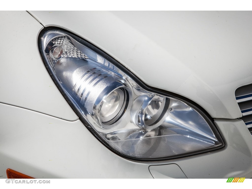 2008 CLS 550 - Arctic White / Sunset Red photo #27