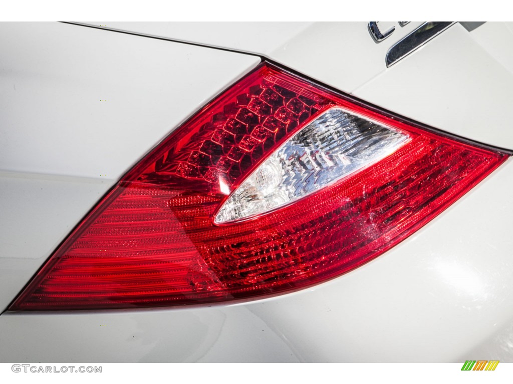 2008 CLS 550 - Arctic White / Sunset Red photo #29
