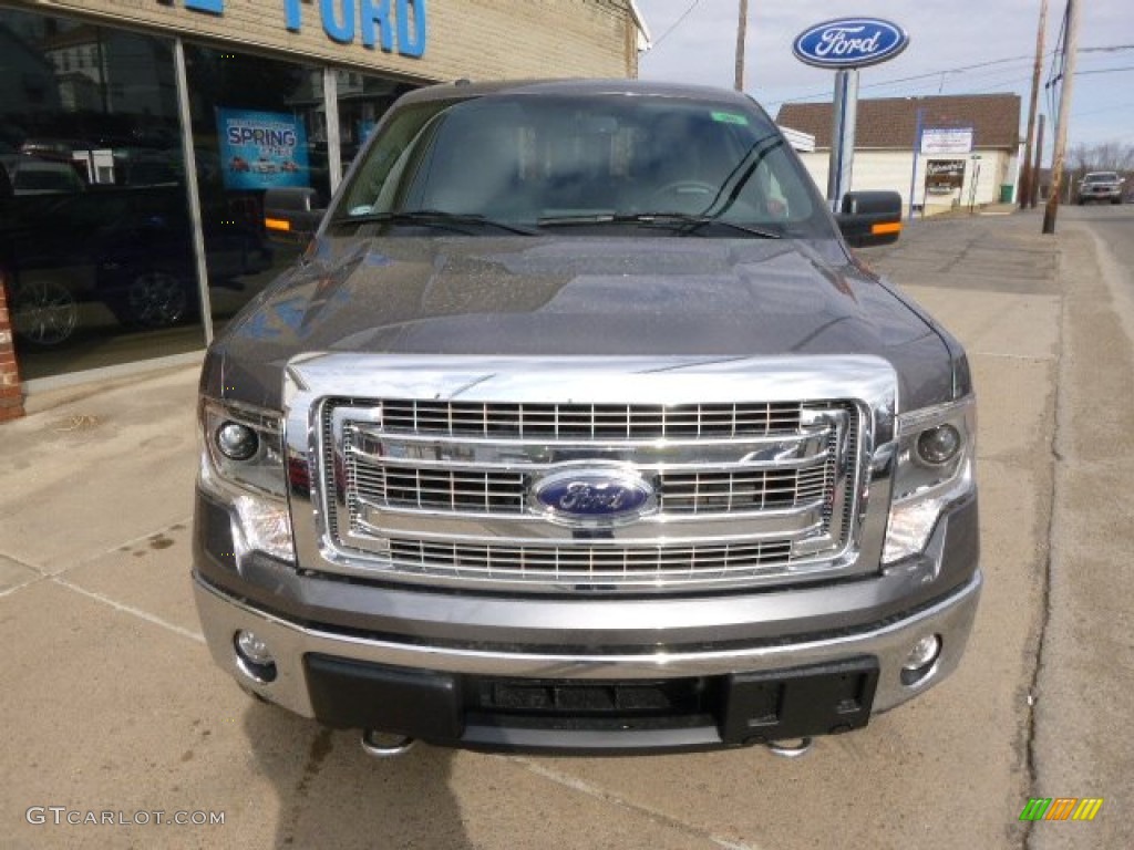 2014 F150 XLT SuperCrew 4x4 - Sterling Grey / Steel Grey photo #2