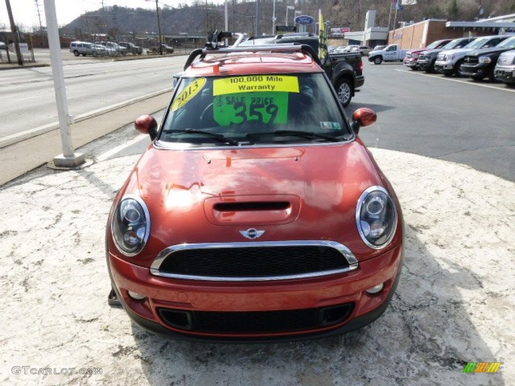 2013 Cooper S Clubman - Spice Orange Metallic / Carbon Black photo #3