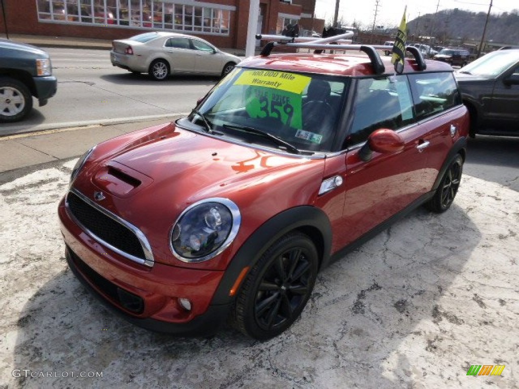 2013 Cooper S Clubman - Spice Orange Metallic / Carbon Black photo #4