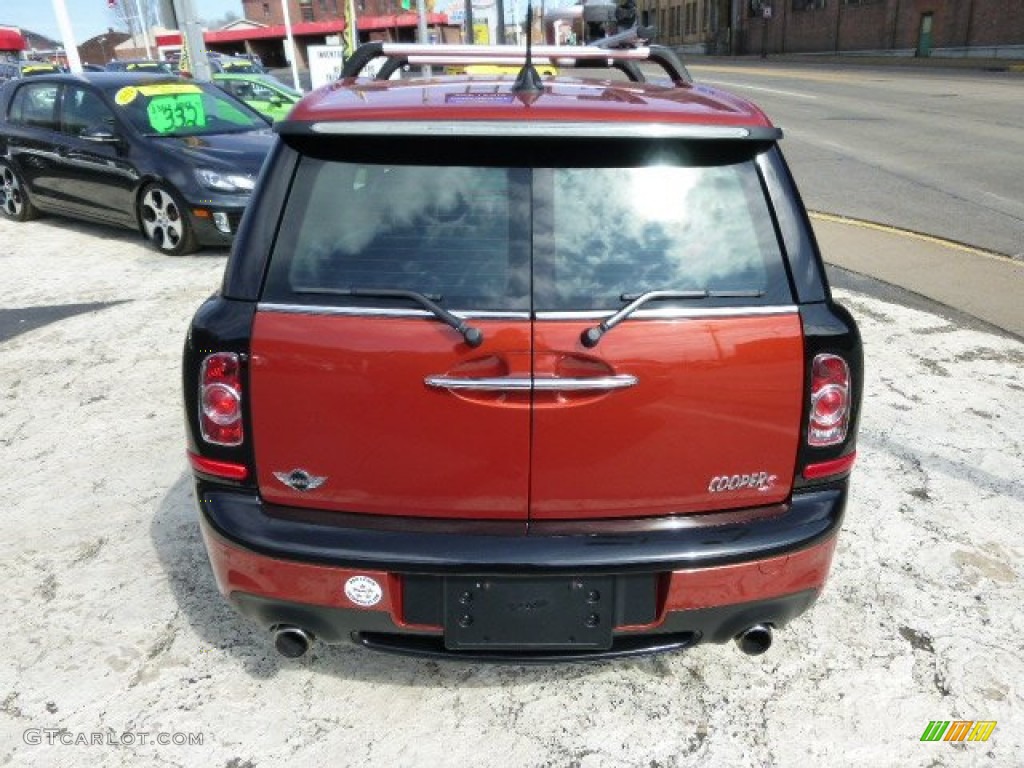 2013 Cooper S Clubman - Spice Orange Metallic / Carbon Black photo #7