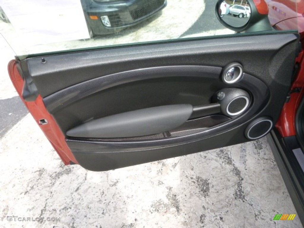 2013 Cooper S Clubman - Spice Orange Metallic / Carbon Black photo #11