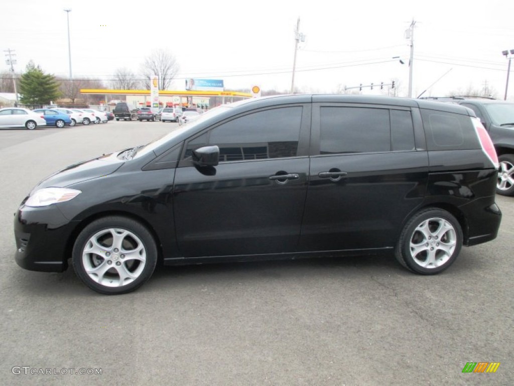 Brilliant Black 2010 Mazda MAZDA5 Sport Exterior Photo #91547276