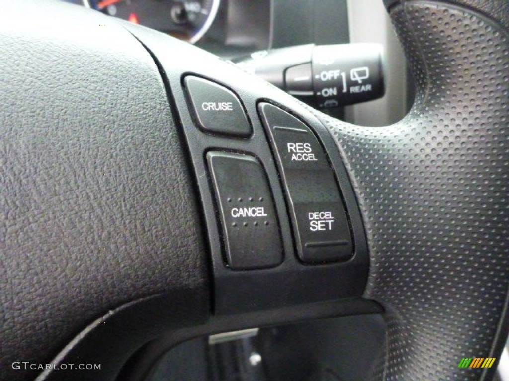 2011 CR-V SE 4WD - Polished Metal Metallic / Black photo #21