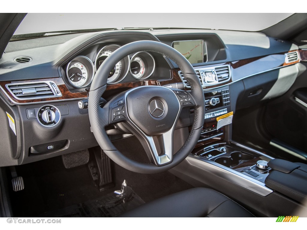 2014 E E250 BlueTEC Sedan - Black / Black photo #5