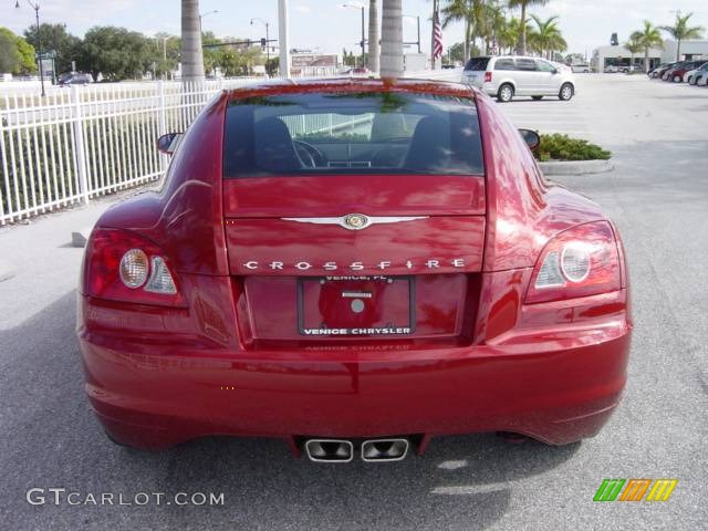 2004 Crossfire Limited Coupe - Blaze Red Crystal Pearl / Dark Slate Gray/Medium Slate Gray photo #5