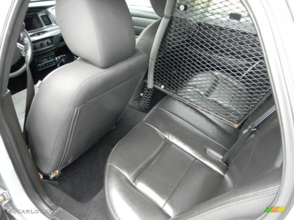 2011 Ford Crown Victoria Police Interceptor Rear Seat Photo #91551728