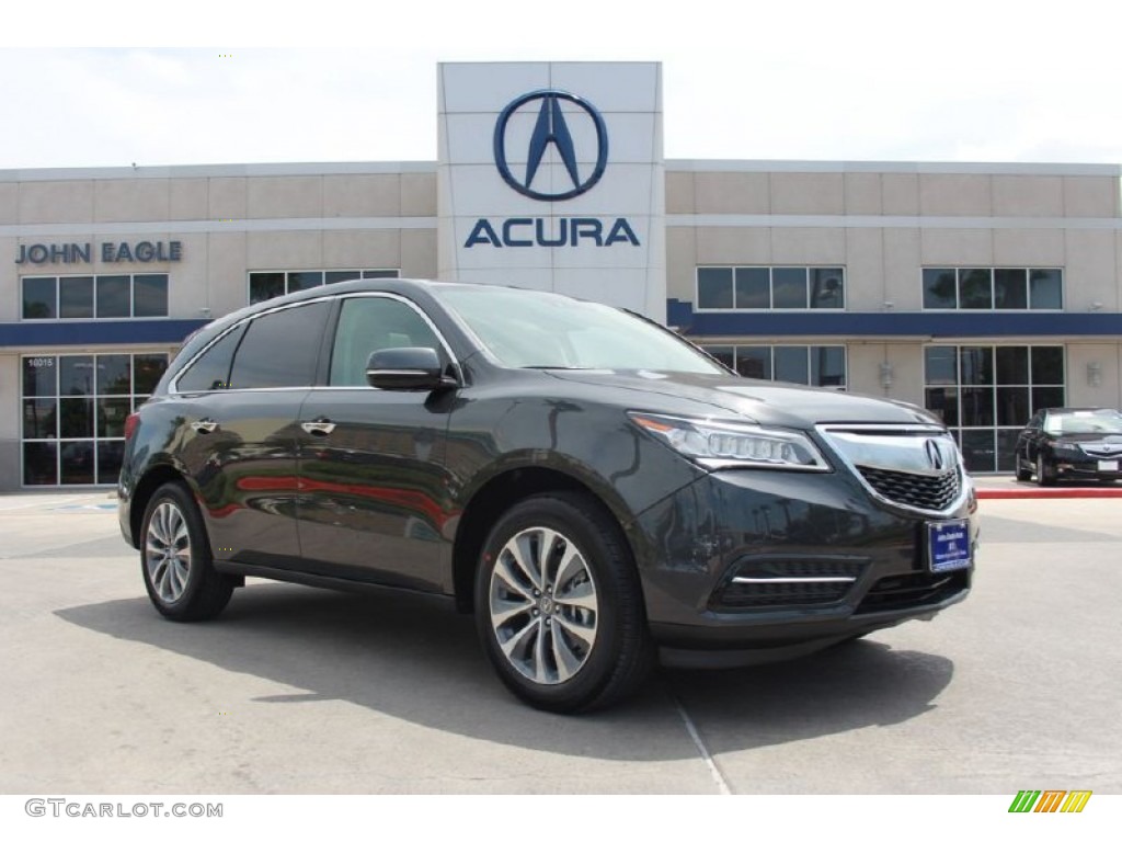 2014 MDX Technology - Graphite Luster Metallic / Graystone photo #1