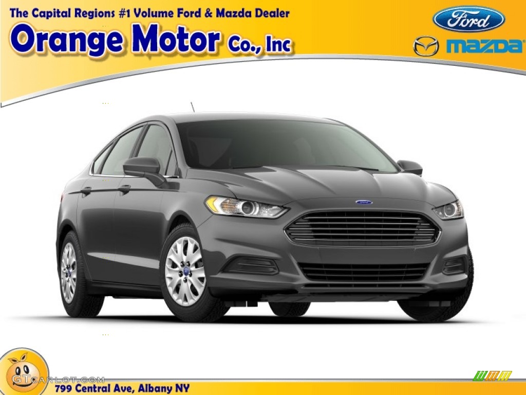 2014 Fusion SE - Sterling Gray / Charcoal Black photo #1