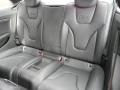 2011 Audi S5 Black Silk Nappa Leather Interior Rear Seat Photo