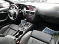 Black Silk Nappa Leather 2011 Audi S5 4.2 FSI quattro Coupe Dashboard