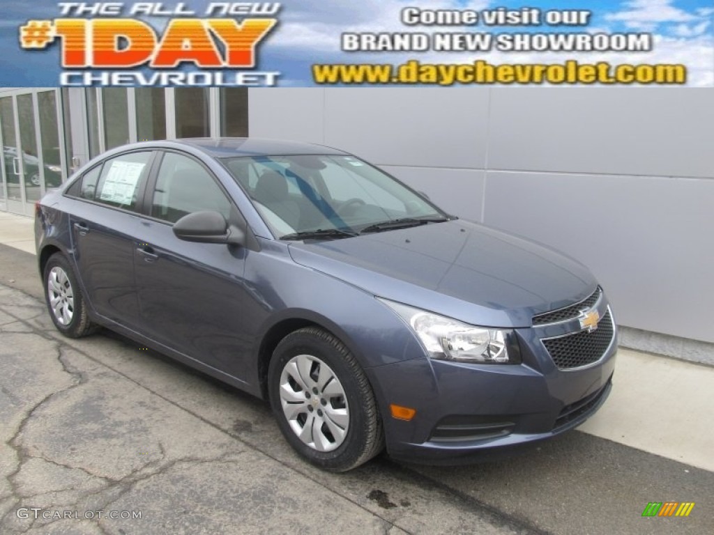 2014 Cruze LS - Atlantis Blue Metallic / Jet Black/Medium Titanium photo #1