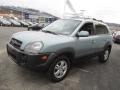 2007 Alpine Frost Blue Metallic Hyundai Tucson SE 4WD  photo #6