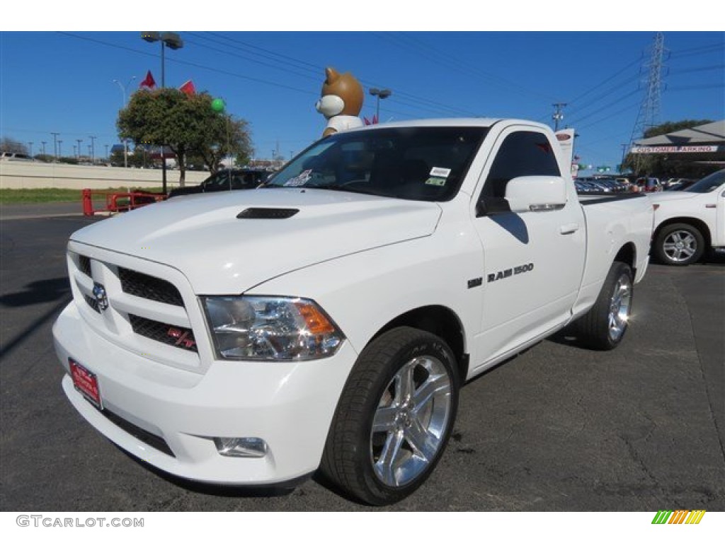 2012 Ram 1500 Sport R/T Regular Cab - Bright White / Dark Slate Gray photo #3