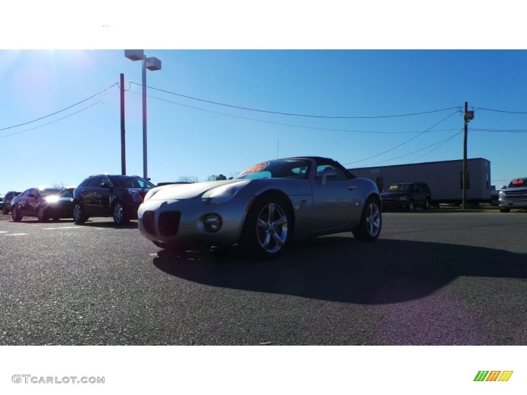 2008 Solstice Roadster - Cool Silver / Ebony photo #1