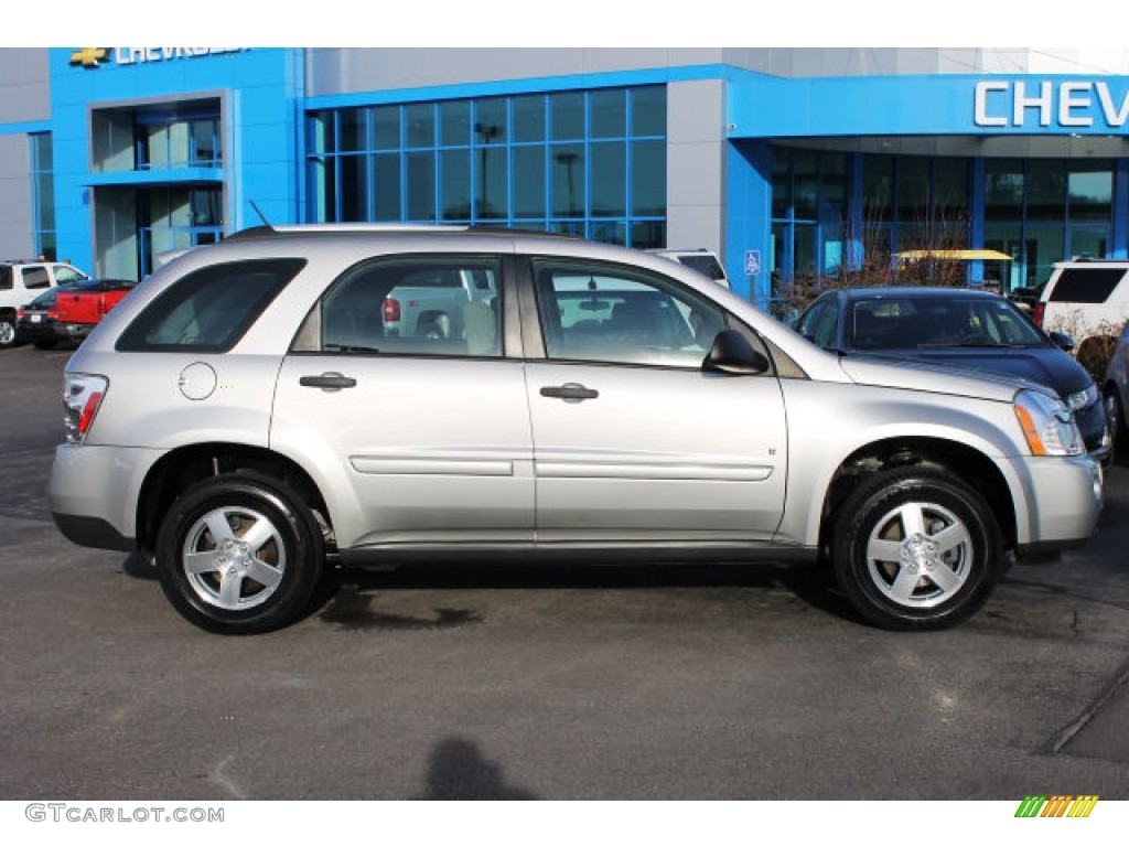 2008 Equinox LS - Silverstone Metallic / Dark Gray photo #1