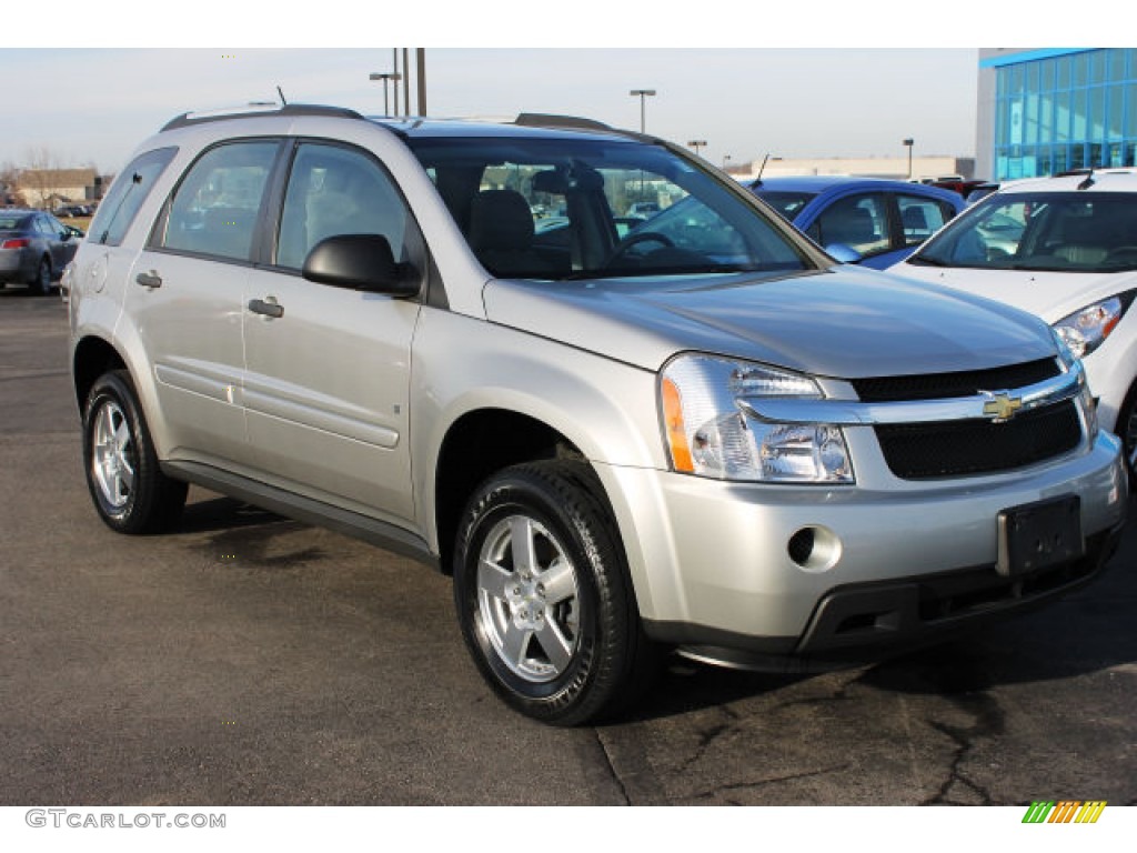 Silverstone Metallic 2008 Chevrolet Equinox LS Exterior Photo #91560353