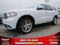Bright White 2014 Dodge Durango Citadel