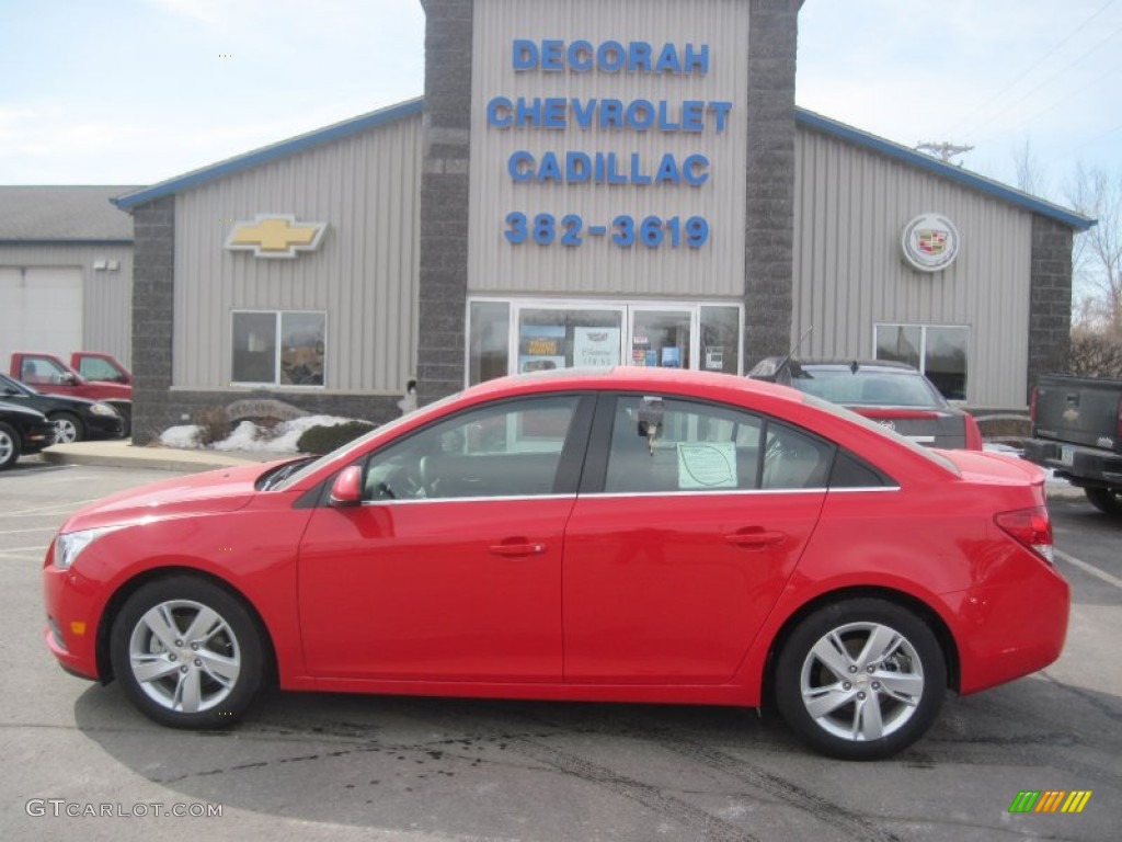 2014 Cruze Diesel - Red Hot / Jet Black photo #1