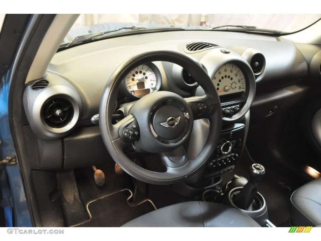 2011 Cooper Countryman - Surf Blue / Carbon Black photo #32