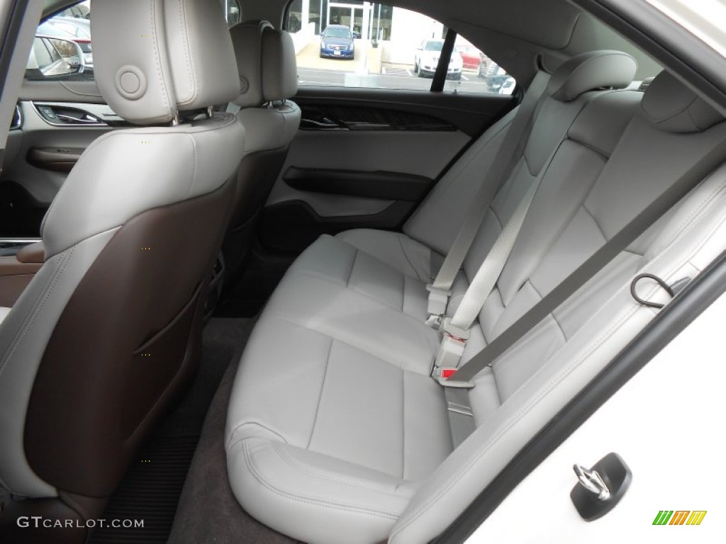 Light Platinum/Brownstone Interior 2014 Cadillac ATS 2.0L Turbo AWD Photo #91563014