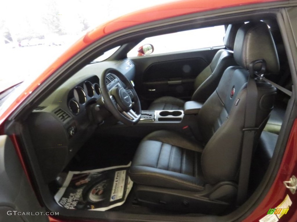 2014 Challenger R/T 100th Anniversary Edition - High Octane Red Pearl / Anniversary Dark Slate Gray/Foundry Black photo #6