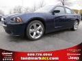 2014 Jazz Blue Pearl Dodge Charger SXT  photo #1