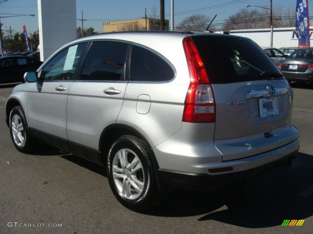 2011 CR-V EX-L 4WD - Alabaster Silver Metallic / Gray photo #6