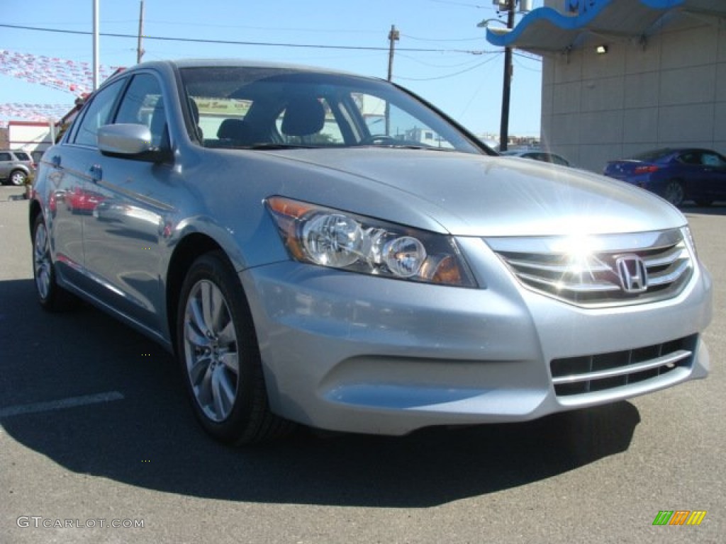 2011 Accord EX-L Sedan - Celestial Blue Metallic / Black photo #1