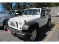 Stone White - Wrangler Unlimited X 4x4 Photo No. 3
