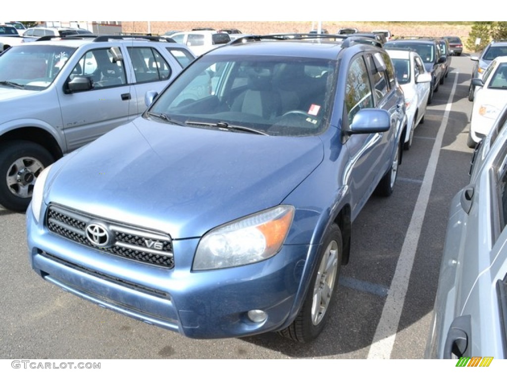 Pacific Blue Metallic 2006 Toyota RAV4 Sport V6 4WD Exterior Photo #91565894